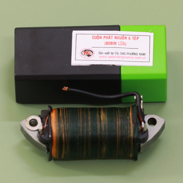 Bô bin lửa 6 tép (xanh), Mã số: PN004
